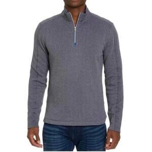 Robert Graham Lindell Quarter Zip Pullover Small